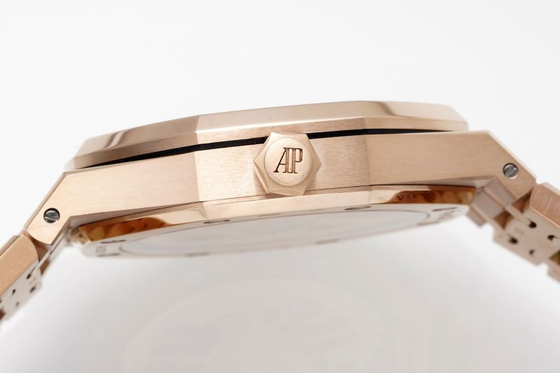 Audemars Piguet Royal Oak Rose Gold And Black Watch