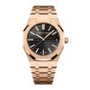 Audemars Piguet Royal Oak Rose Gold And Black Watch
