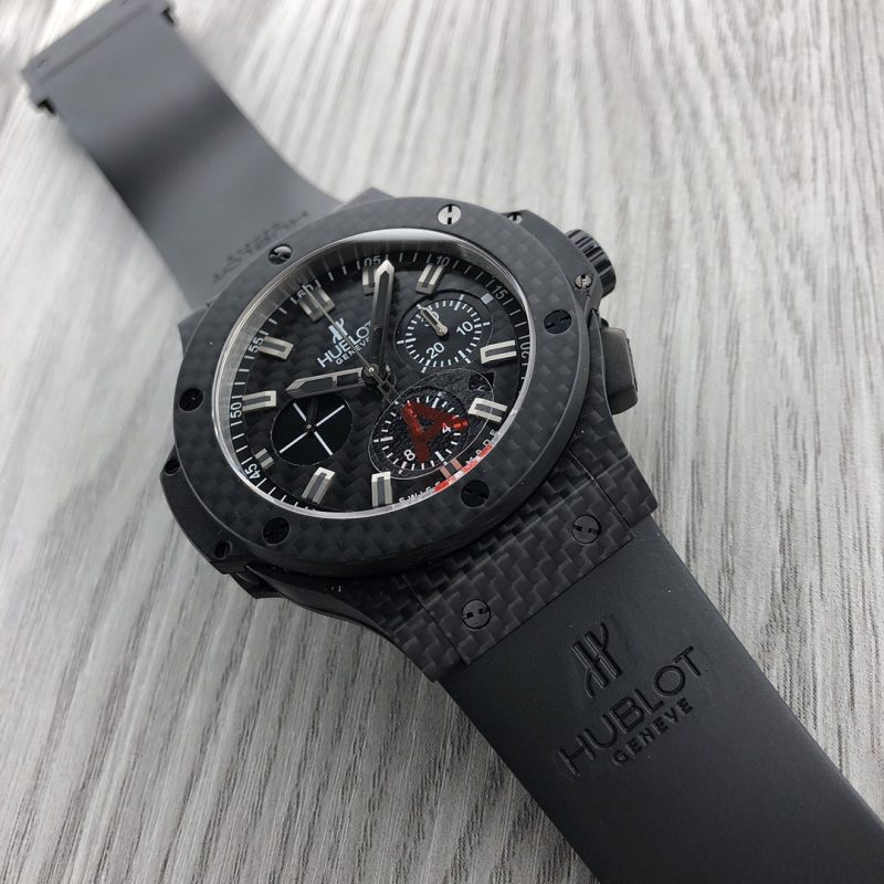 HUBLOT BIG BANG ALL CARBON 44MM WATCH