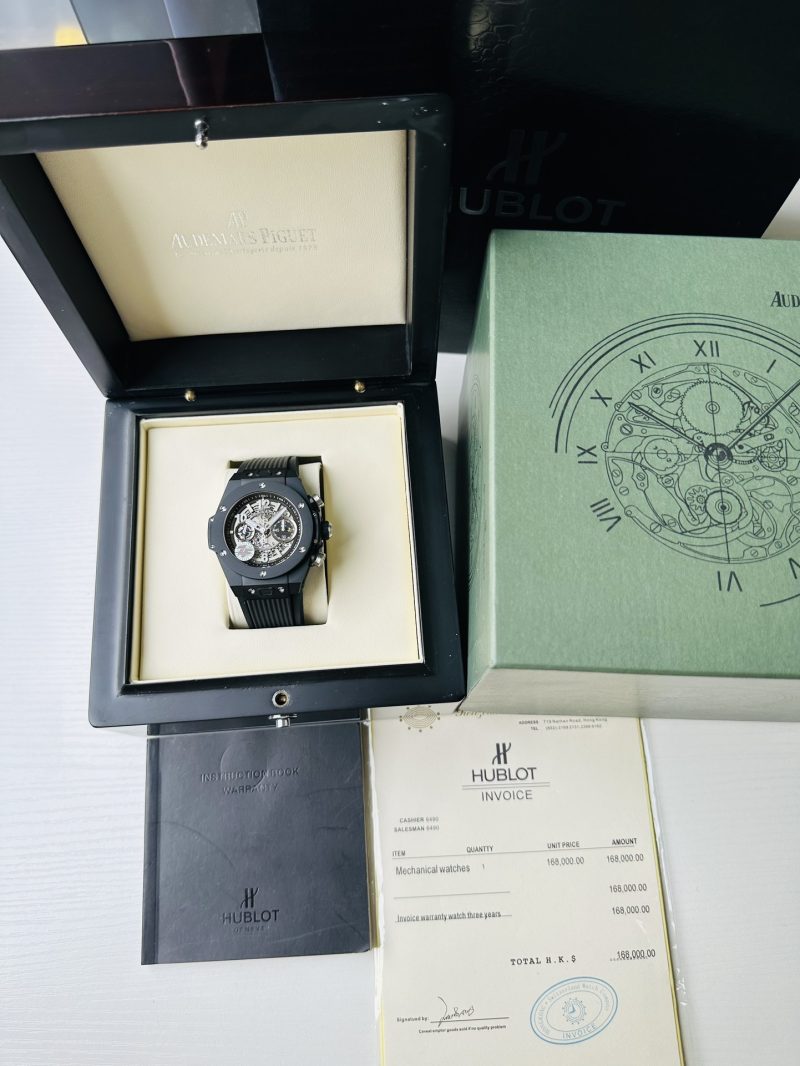 HUBLOT BIG BANG BLACK MAGIC WATCH 42MM