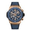 HUBLOT BIG BANG 42MM UNICO KING GOLD BLUE