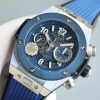 HUBLOT BIG BANG 42MM UNICO KING TITANIUM BLUE