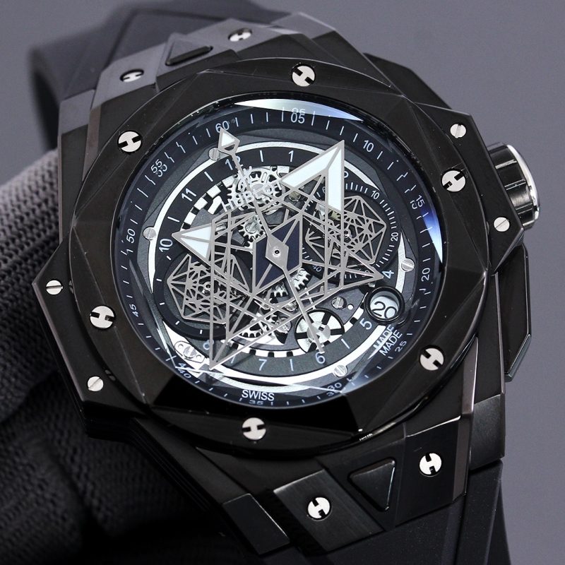 HUBLOT BIG BANG SANG BLEU II BLACK MAGIC 45MM