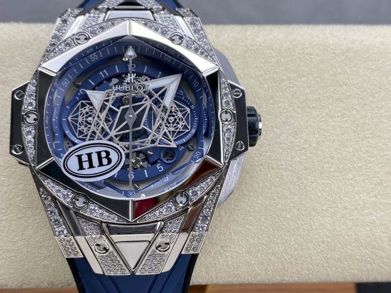 HUBLOT BIG BANG SANG BLEU II TITANIUM BLUE 45MM