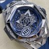 HUBLOT BIG BANG SANG BLEU II TITANIUM BLUE 45MM