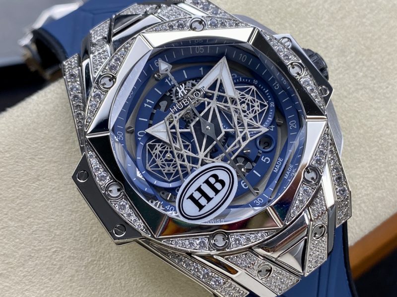 HUBLOT BIG BANG SANG BLEU II TITANIUM BLUE 45MM