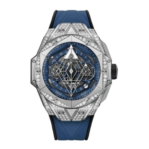HUBLOT BIG BANG SANG BLEU II TITANIUM BLUE 45MM