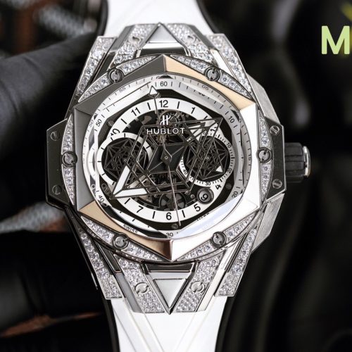 HUBLOT BIG BANG SANG BLEU II TITANIUM WHITE 45MM