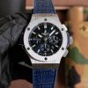 HUBLOT BIG BANG STAINLESS STEEL CHRONOGRAPH WATCH 44MM