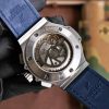 HUBLOT BIG BANG STAINLESS STEEL CHRONOGRAPH WATCH 44MM