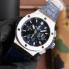 HUBLOT BIG BANG STAINLESS STEEL CHRONOGRAPH WATCH 44MM