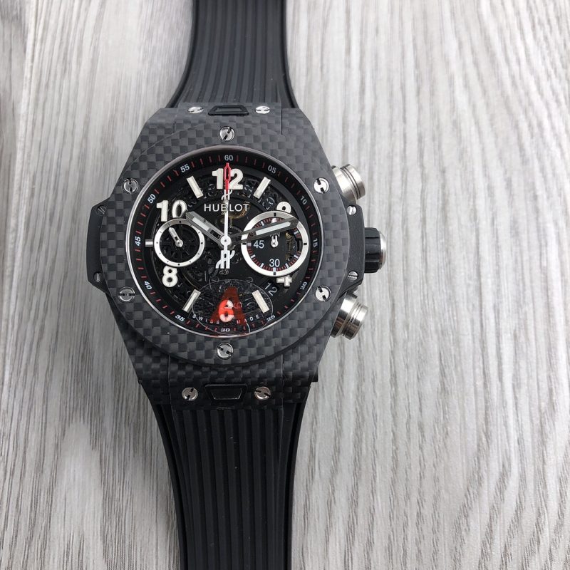 HUBLOT BIG BANG UNICO CARBON 45MM WATCH