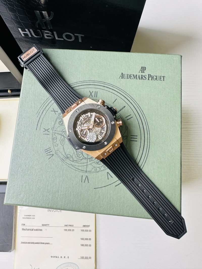 HUBLOT BIG BANG UNICO GOLD CERAMIC 44MM