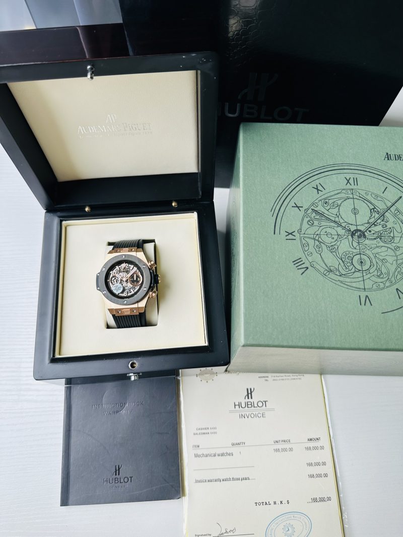 HUBLOT BIG BANG UNICO GOLD CERAMIC 44MM