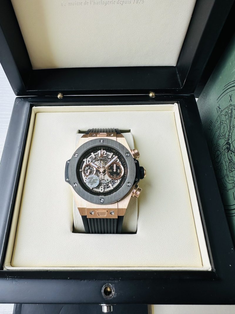 HUBLOT BIG BANG UNICO GOLD CERAMIC 44MM