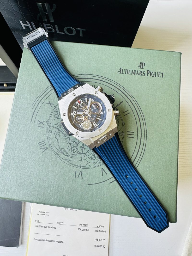 HUBLOT BIG BANG UNICO TITANIUM BLUE