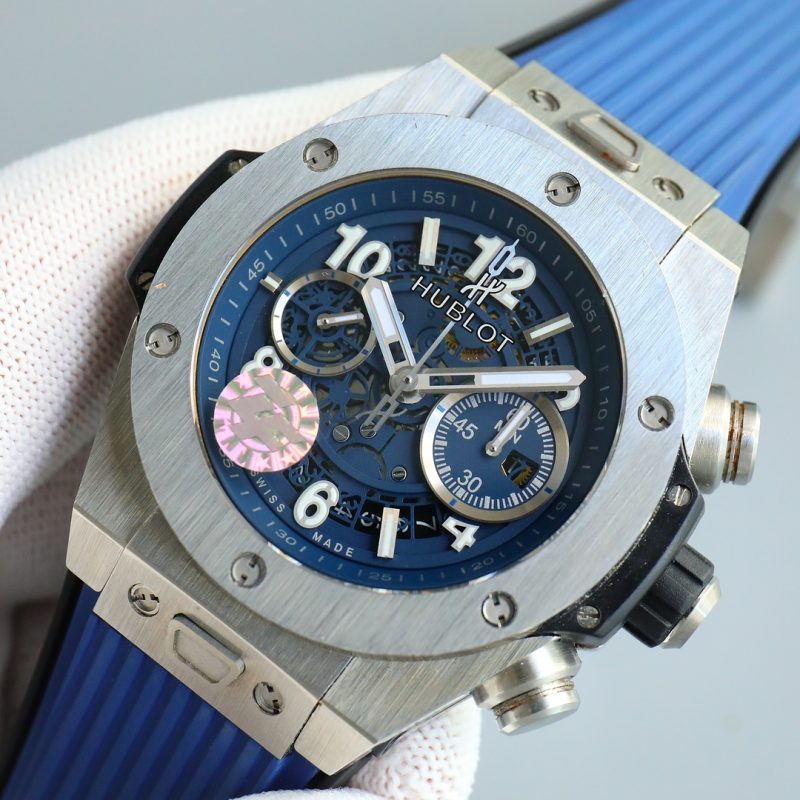 HUBLOT BIG BANG UNICO TITANIUM BLUE 42MM