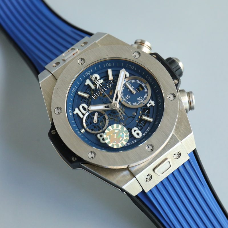 HUBLOT BIG BANG UNICO TITANIUM BLUE 42MM