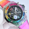 HUBLOT BIG BANG UNICO TITANIUM RAINBOW 42MM