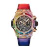 HUBLOT BIG BANG UNICO TITANIUM RAINBOW 42MM