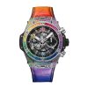 HUBLOT BIG BANG UNICO TITANIUM RAINBOW 42MM