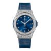 HUBLOT CLASSIC FUSION TITANIUM DIAMONDS 42MM