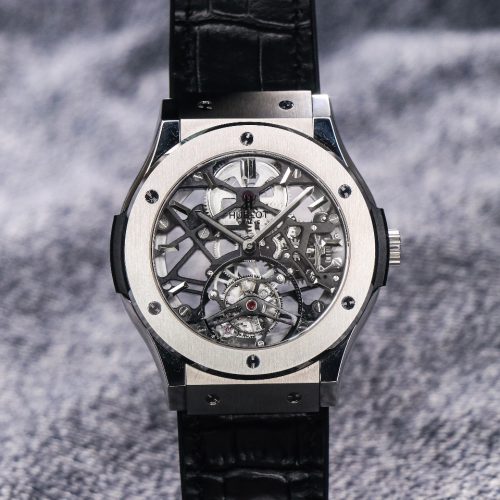 HUBLOT CLASSIC FUSION TOURBILLON WATCH