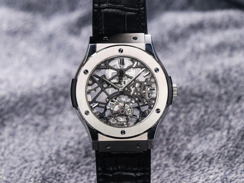 HUBLOT CLASSIC FUSION TOURBILLON WATCH