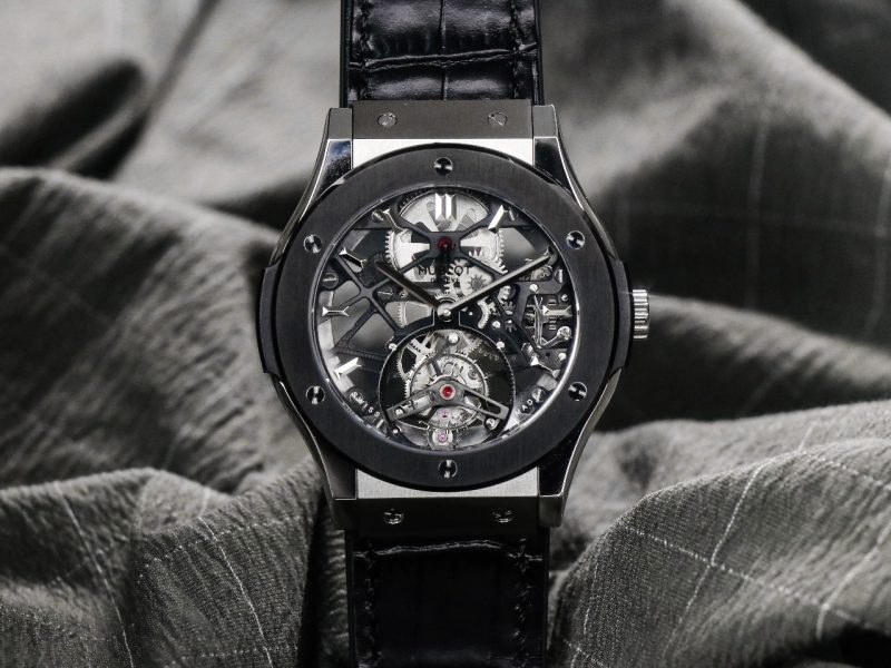 HUBLOT CLASSIC FUSION TOURBILLON WATCH