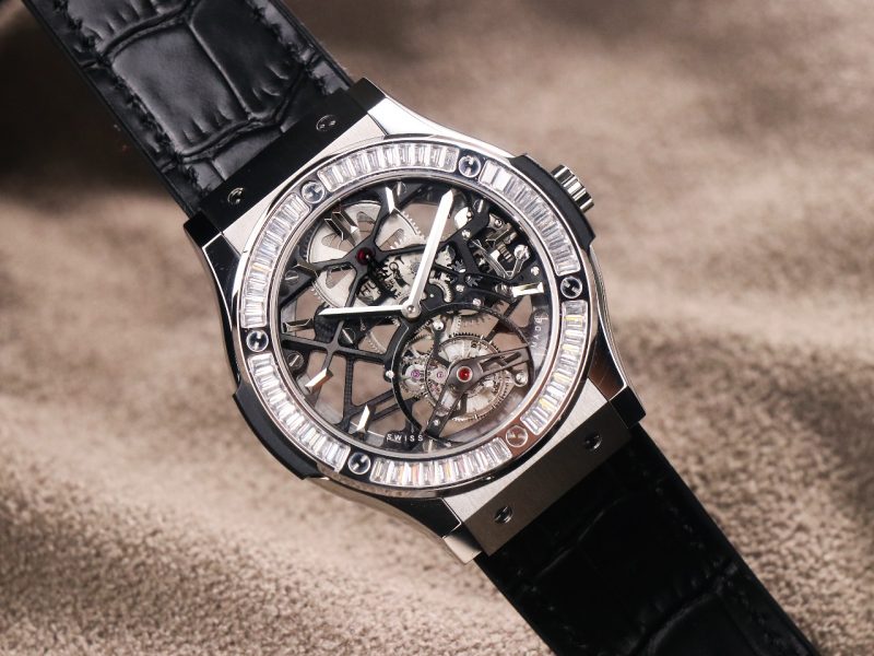 HUBLOT CLASSIC FUSION TOURBILLON WATCH