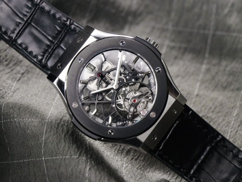 HUBLOT CLASSIC FUSION TOURBILLON WATCH