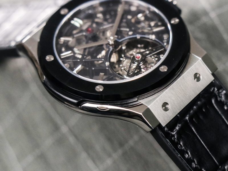 HUBLOT CLASSIC FUSION TOURBILLON WATCH