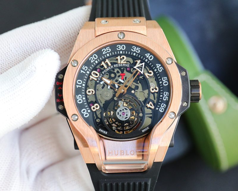 HUBLOT MP-13 TOURBILLON DUAL-AXIS ROSE GOLD 44MM