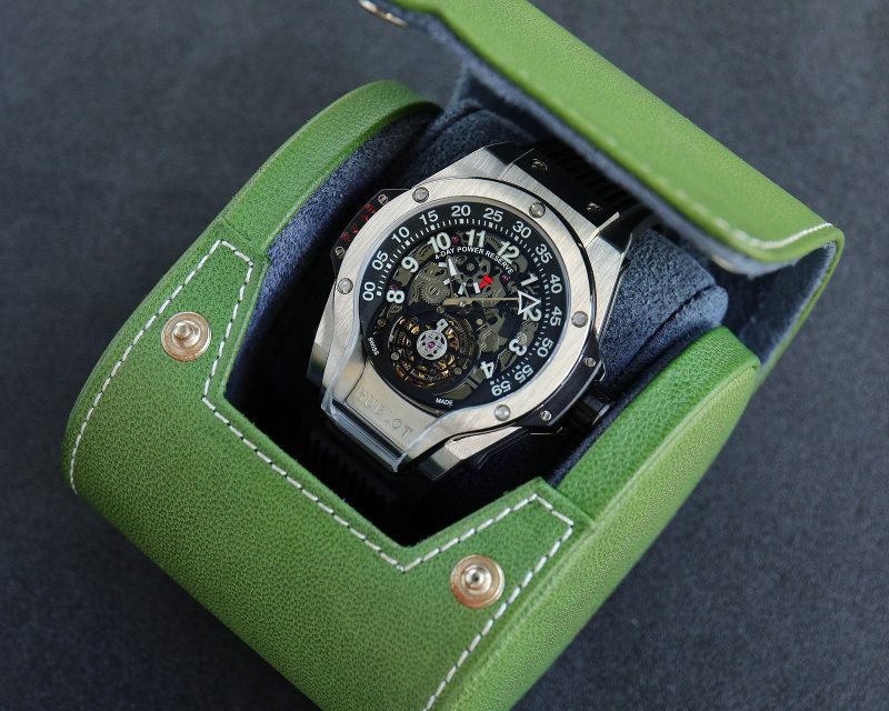 HUBLOT MP-13 TOURBILLON DUAL-AXIS WATCH 44MM