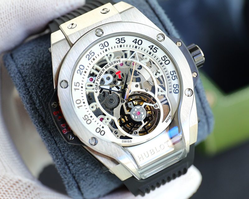 HUBLOT MP-13 TOURBILLON DUAL-AXIS WATCH 44MM