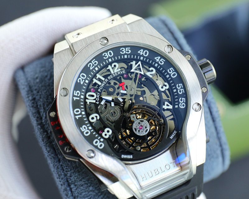 HUBLOT MP-13 TOURBILLON DUAL-AXIS WATCH 44MM