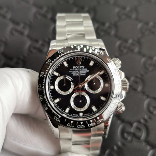 ROLEX COSMOGRAPH DAYTONA BLACK DIAL WATCH