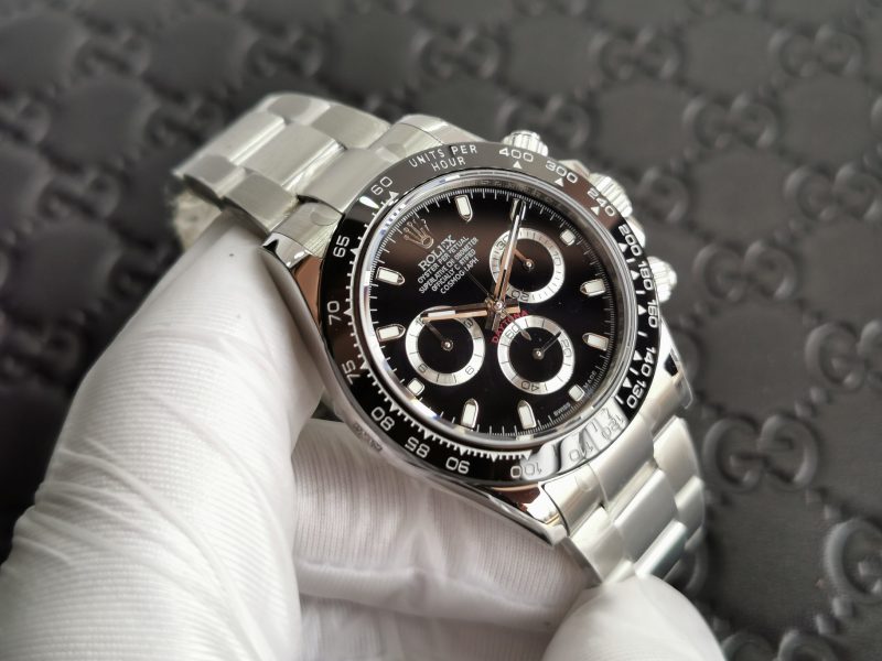 ROLEX COSMOGRAPH DAYTONA BLACK DIAL WATCH