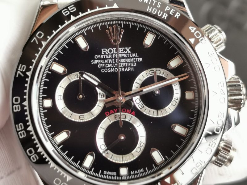 ROLEX COSMOGRAPH DAYTONA BLACK DIAL WATCH