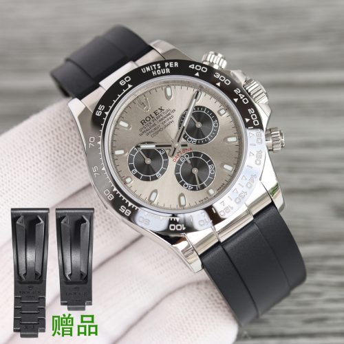 ROLEX COSMOGRAPH DAYTONA OYSTER WHITE GOLD WATCH