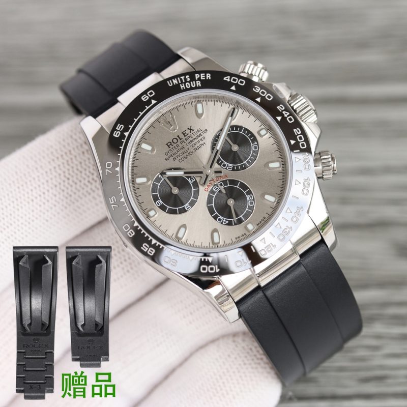ROLEX COSMOGRAPH DAYTONA OYSTER WHITE GOLD WATCH