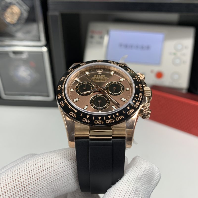 ROLEX COSMOGRAPH DAYTONA ROSE GOLD CHOCOLATE DIAL WATCH