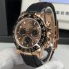 ROLEX COSMOGRAPH DAYTONA ROSE GOLD CHOCOLATE DIAL WATCH