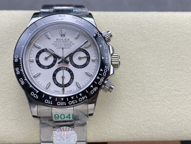 ROLEX COSMOGRAPH DAYTONA WHITE GOLD WATCH