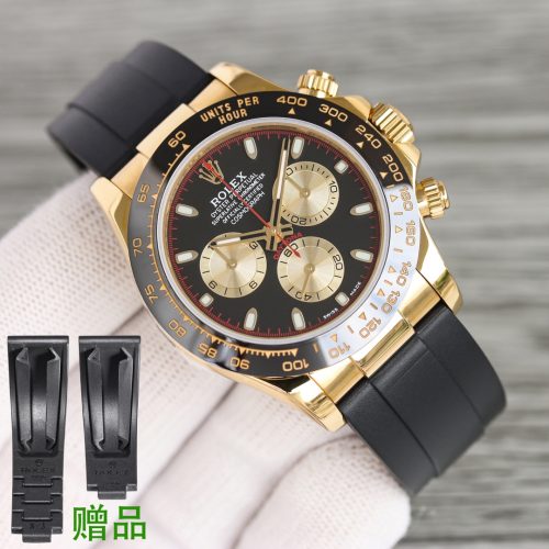 ROLEX COSMOGRAPH DAYTONA YELLOW GOLD WATCH