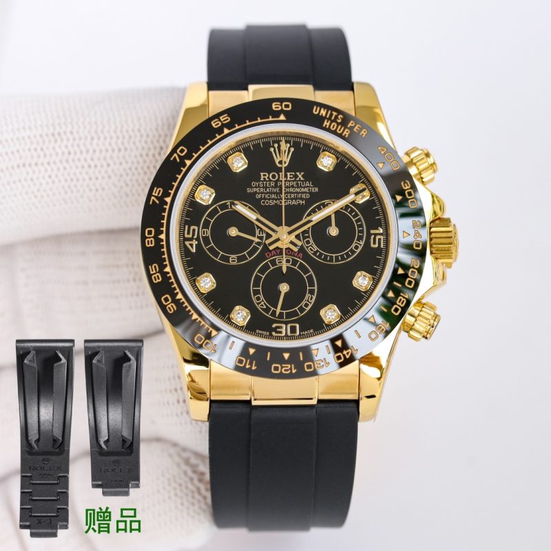 ROLEX COSMOGRAPH DAYTONA YELLOW GOLD WATCH
