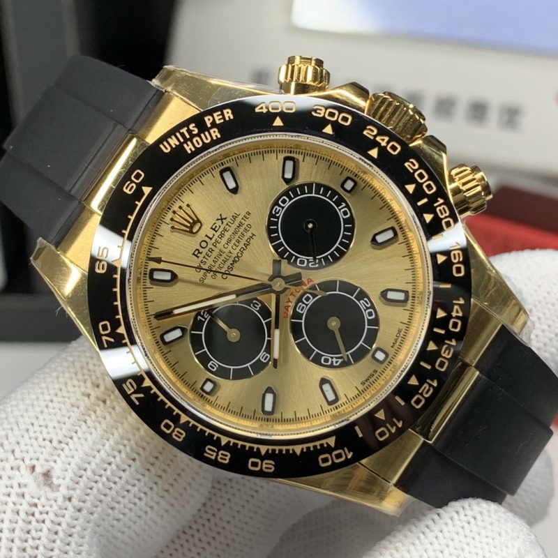 ROLEX COSMOGRAPH DAYTONA YELLOW GOLD WATCH