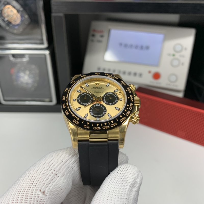 ROLEX COSMOGRAPH DAYTONA YELLOW GOLD WATCH