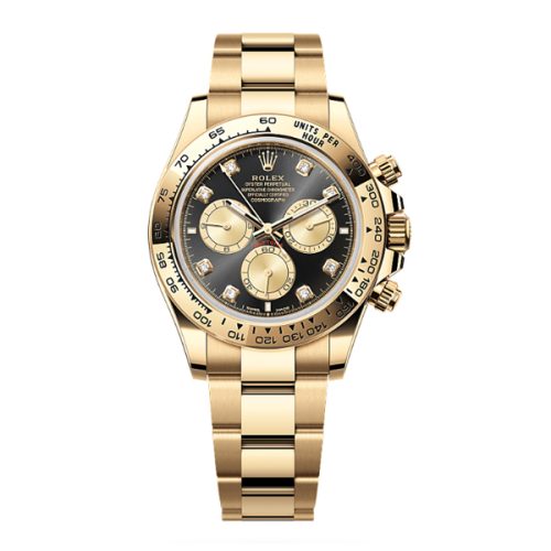 ROLEX COSMOGRAPH DAYTONA YELLOW GOLD WATCH
