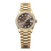 ROLEX DATEJUST 31 DARK GREY DIAL PRESIDENT BRACELET WATCH